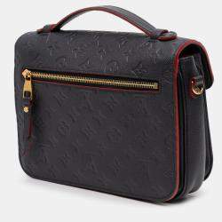 Pre Owned حقيبة لوي فيتون بوشت ميتيس قماش أزرق مونوغرامي 