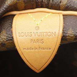 Pre Owned Louis Vuitton Brown Monogram Keepall 60