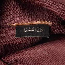 Pre Owned Louis Vuitton Brown Monogram Macassar 7 Days A Week