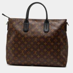 Pre Owned Louis Vuitton Brown Monogram Macassar 7 Days A Week
