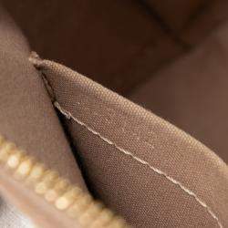 Pre Owned Louis Vuitton Gold Monogram Vernis Alma BB