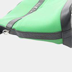 Pre Owned Louis Vuitton Green Leather Cruiser GM