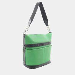 Pre Owned Louis Vuitton Green Leather Cruiser GM