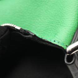 Pre Owned Louis Vuitton Green Leather Cruiser GM