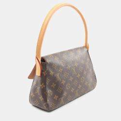 Pre Owned حقيبة لوي فويتون ميني لوبينغ مونوغرام بني
