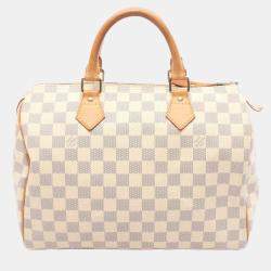 مملوكة مسبقًا حقيبة لويس فيتون سبيدي ٣٠ دامي ر أزور أبيض