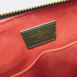 Pre Owned Louis Vuitton Damier Westminster PM Shoulder Bag Brown,Ebene