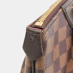 Pre Owned Louis Vuitton Damier Westminster PM Shoulder Bag Brown,Ebene