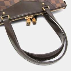 Pre Owned Louis Vuitton Damier Westminster PM Shoulder Bag Brown,Ebene