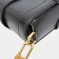 Pre Owned حقيبة لويس فويتون إبي ترانك عمودية كتف سوداء