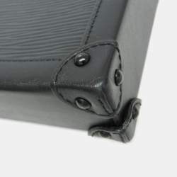 Pre Owned حقيبة لويس فويتون إبي ترانك عمودية كتف سوداء