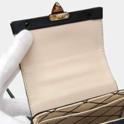 Pre Owned حقيبة لويس فويتون إبي ترانك عمودية كتف سوداء