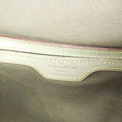 Pre Owned Louis Vuitton Monogram Montsouris GM Backpack Brown