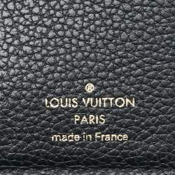 Pre Owned محفظة لويس فيتون زوي ثلاثية الطيات جلد أسود مونوغرام أمبريونت