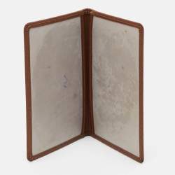 Pre Owned حافظة بطاقات التعريف لوي فيتون جلد تايغا بني