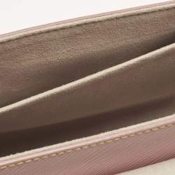 Pre Owned حقيبة لوي فيتون تويست سلسلة جلد إبي بلون وردي باليرين MM