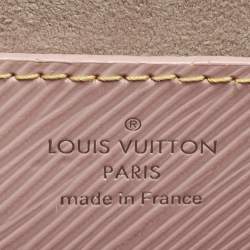 Pre Owned حقيبة لوي فيتون تويست سلسلة جلد إبي بلون وردي باليرين MM