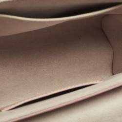 Pre Owned حقيبة لوي فيتون تويست سلسلة جلد إبي بلون وردي باليرين MM