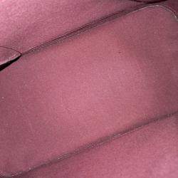 Pre Owned Louis Vuitton Red Patent Leather Vernis Alma PM