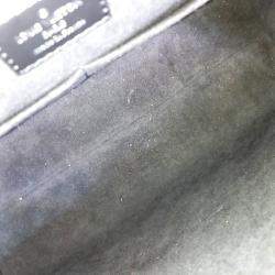 Pre Owned Louis Vuitton Black Leather Epi Clooney MM