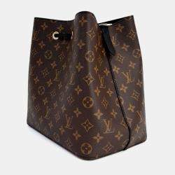 Pre Owned Louis Vuitton Brown PVC Monogram Neonoe