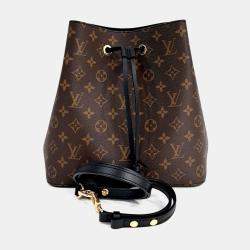 Pre Owned Louis Vuitton Brown PVC Monogram Neonoe