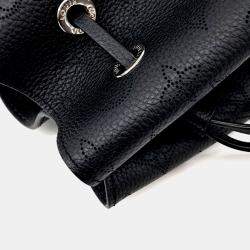 Pre Owned حقيبة لوي فيتون ماهينا بيلا من الجلد الأسود