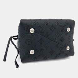 Pre Owned حقيبة لوي فيتون ماهينا بيلا من الجلد الأسود