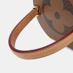 مملوكة مسبقًا حقيبة لوي فيتون كان فانتي برتقالي عملاق كانفاس مطلي بني