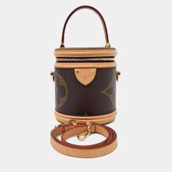 مملوكة مسبقًا حقيبة لوي فيتون كان فانتي برتقالي عملاق كانفاس مطلي بني