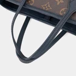 Pre Owned Louis Vuitton Brown PVC Neverfull Bandouliere Inside Out BB