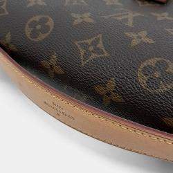Pre Owned Louis Vuitton Brown PVC Monogram Pochette Metis