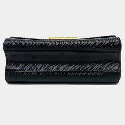 Pre Owned Louis Vuitton Black Leather Epi Twist MM