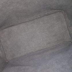 Pre Owned Louis Vuitton Black Leather Empreinte Neverfull MM