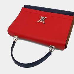 Pre Owned Louis Vuitton Multicolor Leather Lockme 2