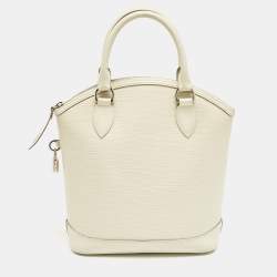 Pre Owned Louis Vuitton Lockit PM Epi Leather Bag