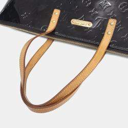 Pre Owned Louis Vuitton Burgundy Vernis Leather Bellevue GM