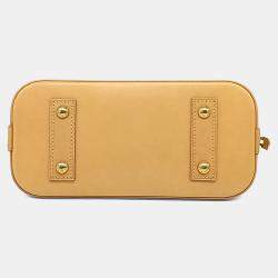 مملوكة مسبقًا Louis Vuitton Brown Coated Canvas Monogram Alma BB