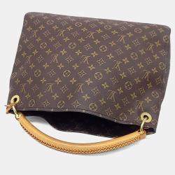 Pre Owned Louis Vuitton Brown Coated Canvas Monogram Atchi MM
