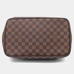 Pre Owned Louis Vuitton Brown PVC Damier Sereya MM