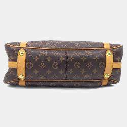 مملوكة مسبقًا Louis Vuitton Brown PVC Monogram Stresa PM