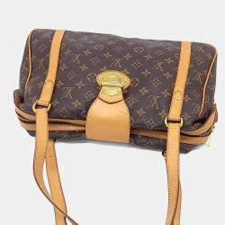 مملوكة مسبقًا Louis Vuitton Brown PVC Monogram Stresa PM