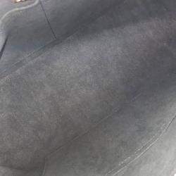 Pre Owned Louis Vuitton Black Brown Coated Canvas and Leather V Tote MM