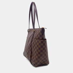 Pre Owned Louis Vuitton Brown PVC Damier Totally MM