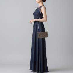 Pre Owned Louis Vuitton Felicie Monogram Canvas Pochette Bag