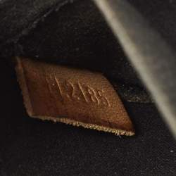 Pre Owned Louis Vuitton Alma BB Black Magnetique Monogram Vernis Bag