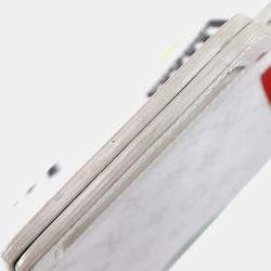 Pre Owned Louis Vuitton Monogram Chalk Flat Tote