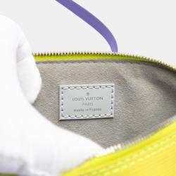 Pre Owned Louis Vuitton Yellow Epi Tricolor Nano Alma