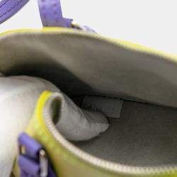 Pre Owned Louis Vuitton Yellow Epi Tricolor Nano Alma