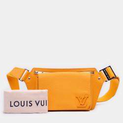 Pre Owned Louis Vuitton Yellow Aerogram Takeoff Sling